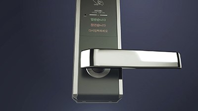 3D·AI 그래픽 | 도어록 3D 제품 연출